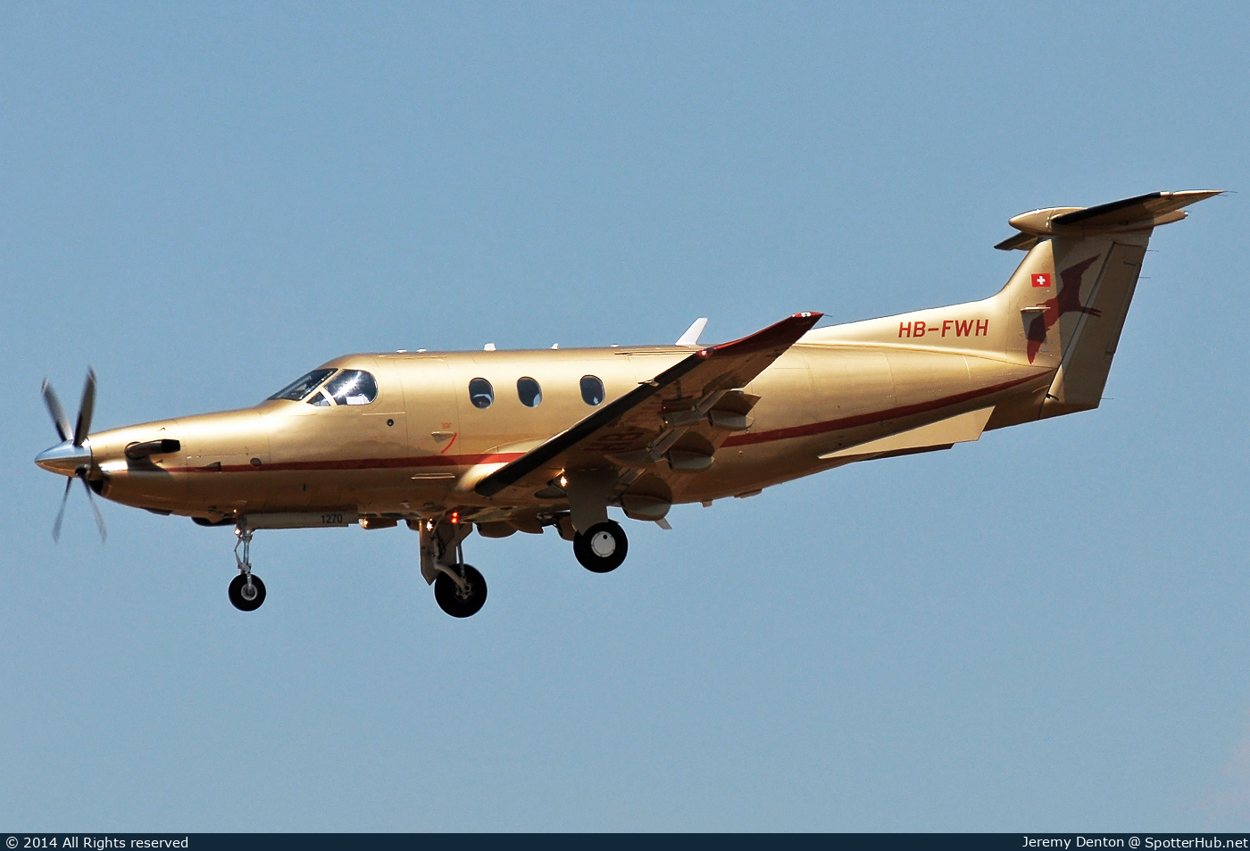 Photo of HB-FWH - Pilatus PC-12 NG operated by Private