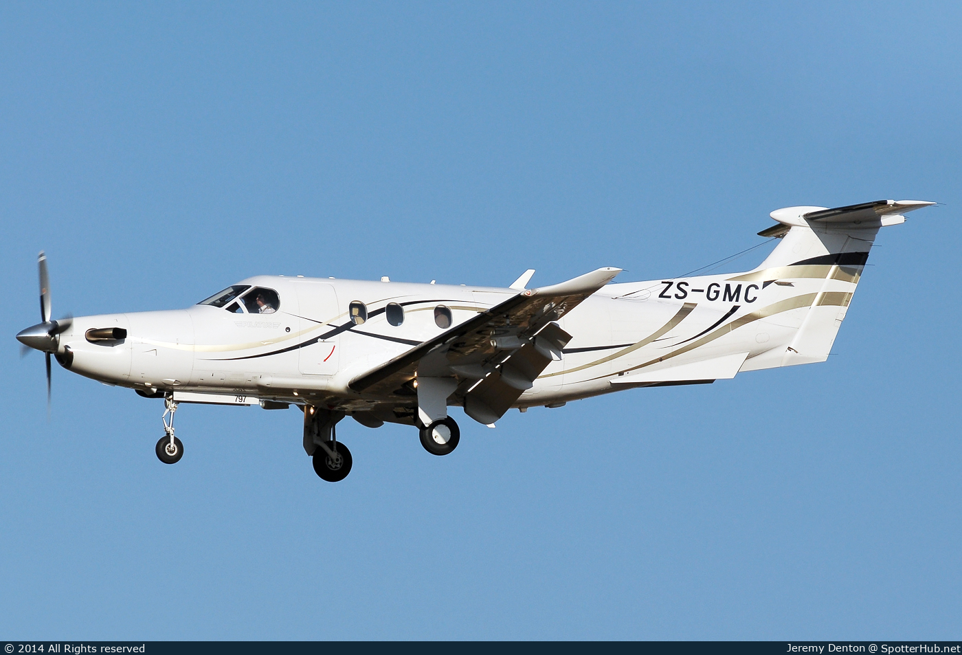 Photo of ZS-GMC - Pilatus PC-12/47 operated by Private
