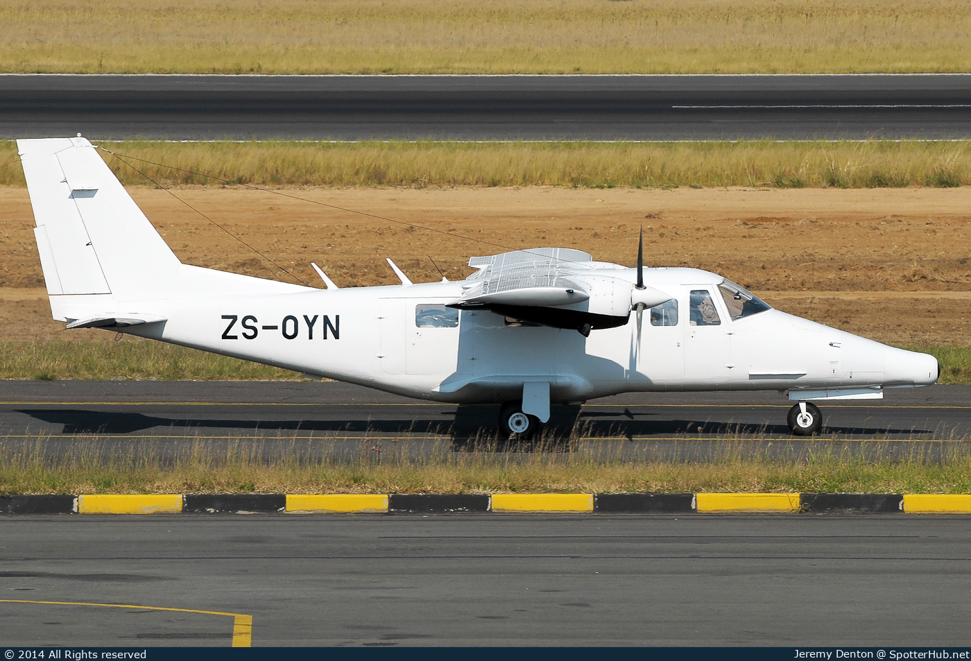 Photo of ZS-OYN - Taneja AP.68TP-600 Viator operated by Private