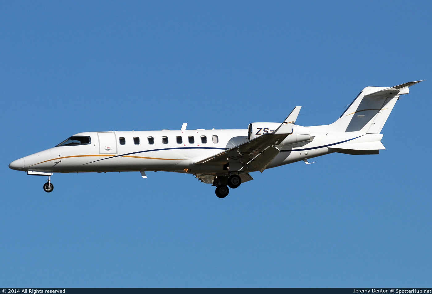 Photo of ZS-AJD - Bombardier Learjet 45 operated by Absolute Aviation