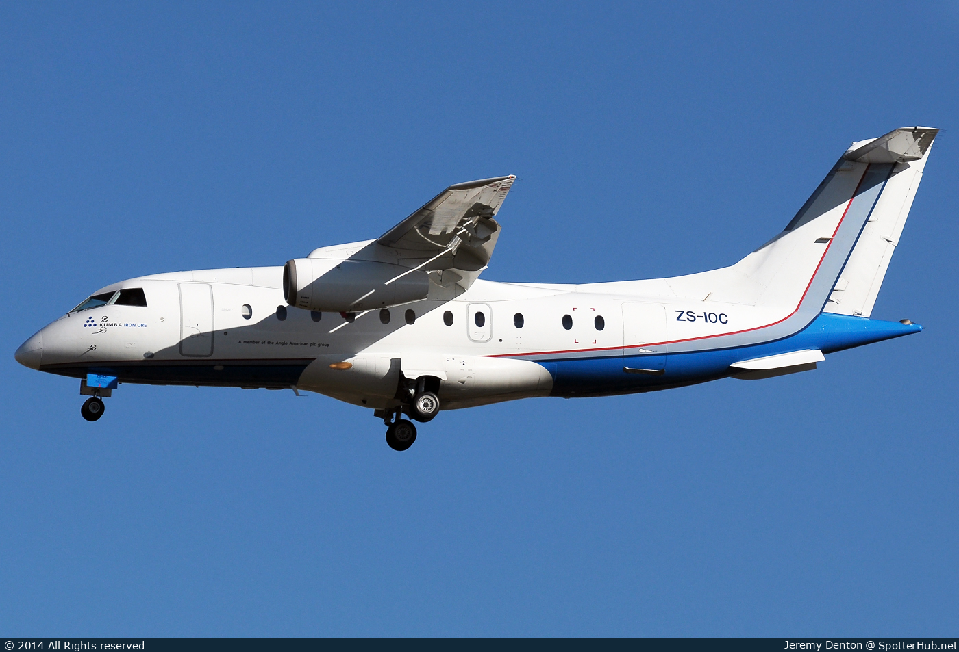 Photo of ZS-IOC - Dornier 328-310 Jet operated by Kumba Iron Ore