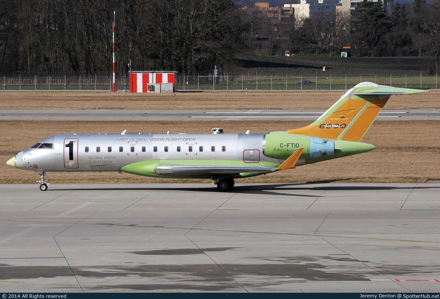 Photo of C-FTIO - Bombardier Global 6000 operated by Bombardier Aerospace