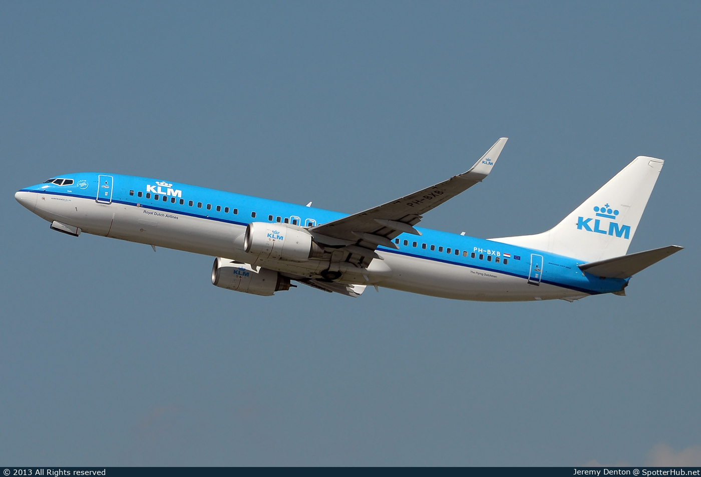 Photo of PH-BXB - Boeing 737-8K2 operated by KLM Royal Dutch Airlines