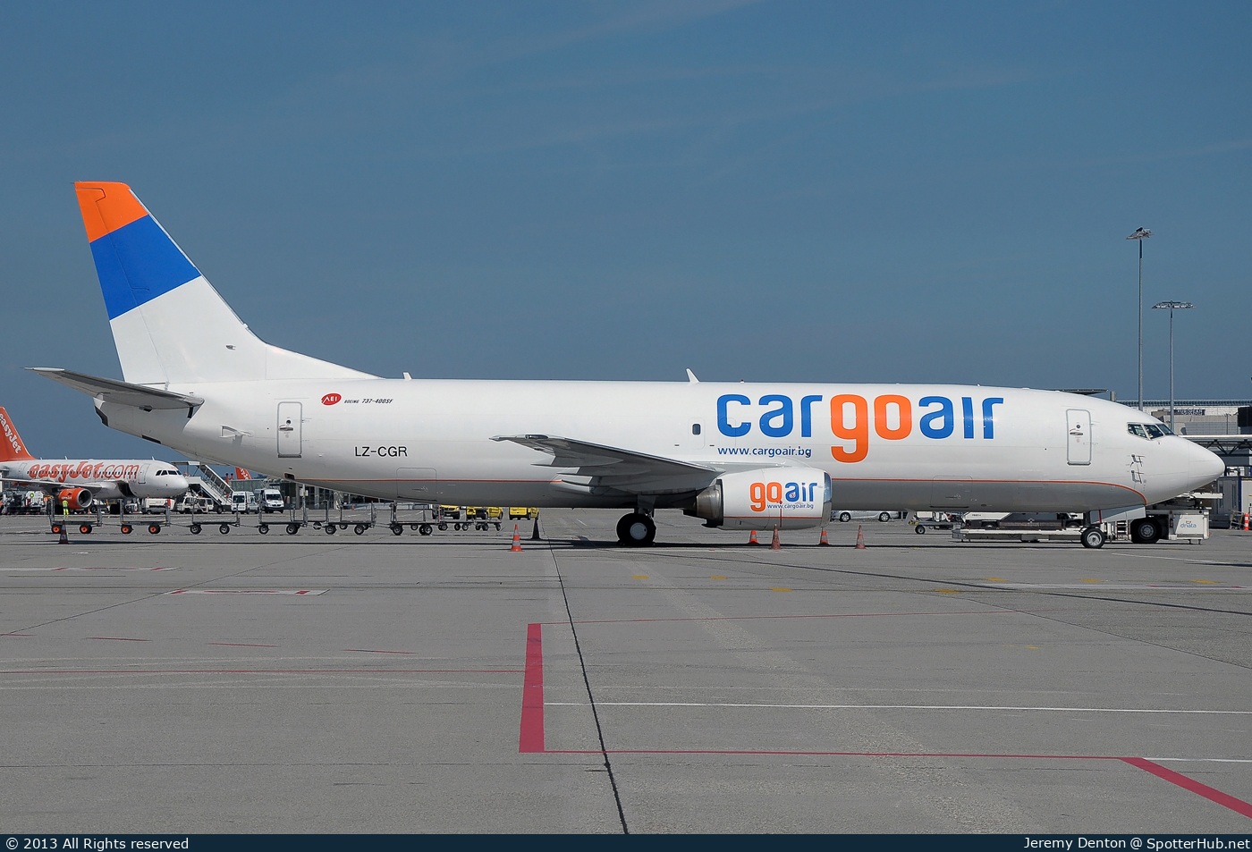 Photo of LZ-CGR - Boeing 737-448(SF) operated by Cargoair