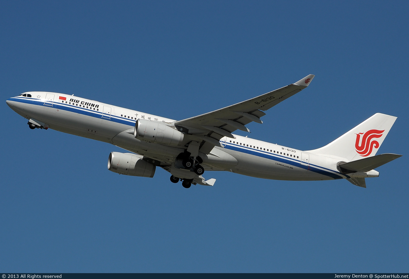 Photo of B-6130 - Airbus A330-243 operated by Air China