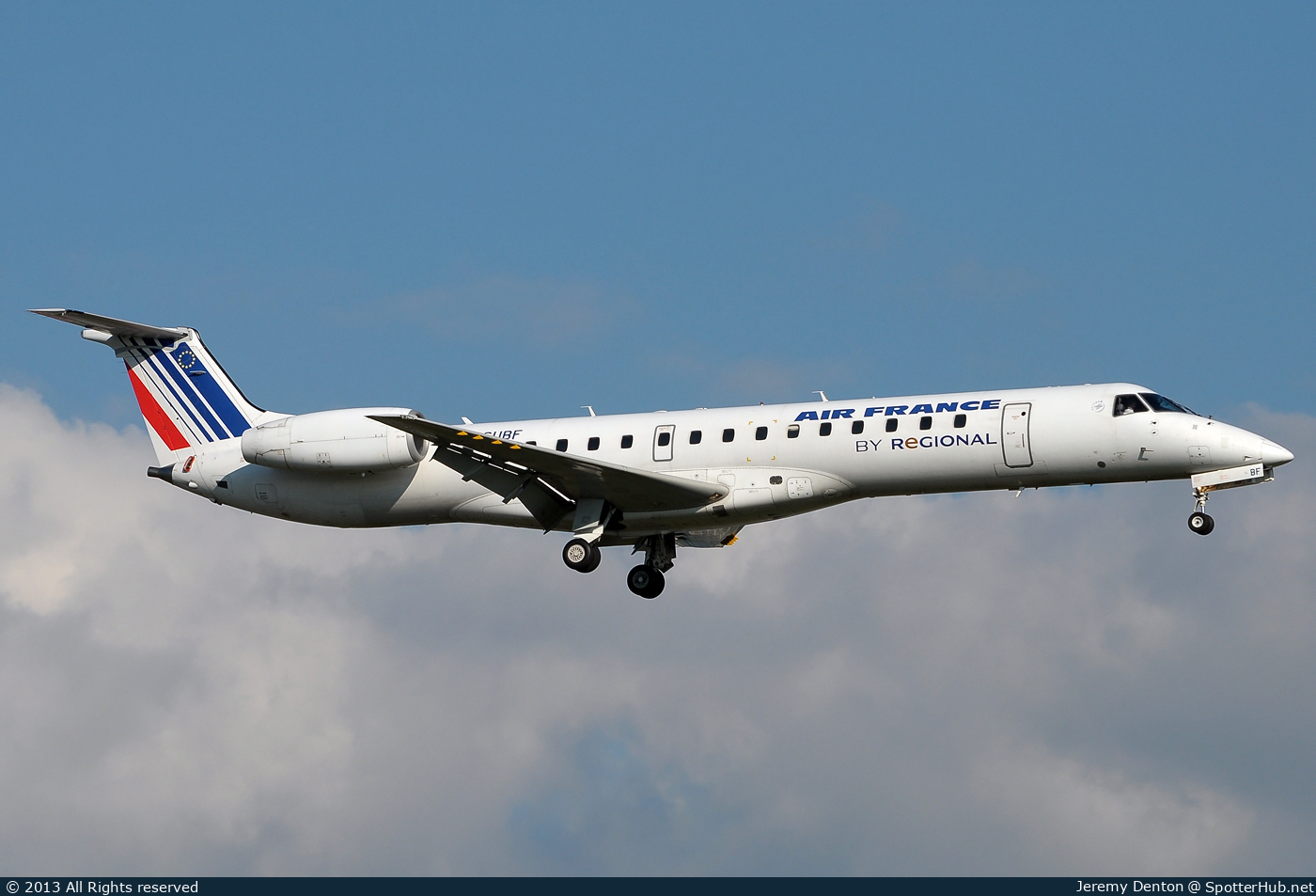 Photo of F-GUBF - Embraer ERJ-145MP operated by Air France (opb Régional)