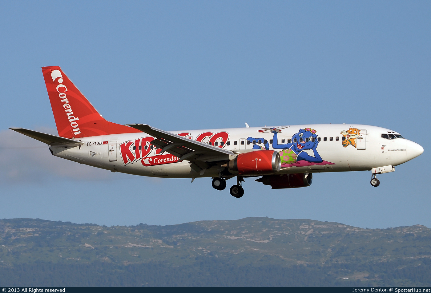 Photo of TC-TJB - Boeing 737-3Q8 operated by Corendon Airlines