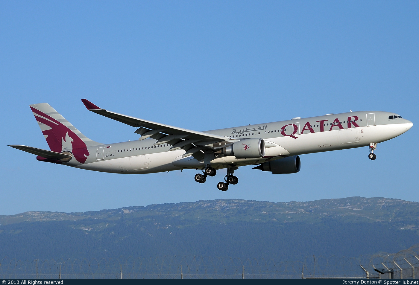 Photo of A7-AEA - Airbus A330-302 operated by Qatar Airways