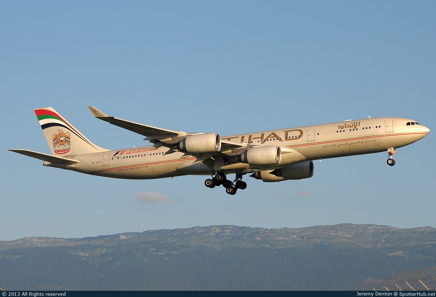 Photo of A6-EHA - Airbus A340-541 operated by Etihad Airways