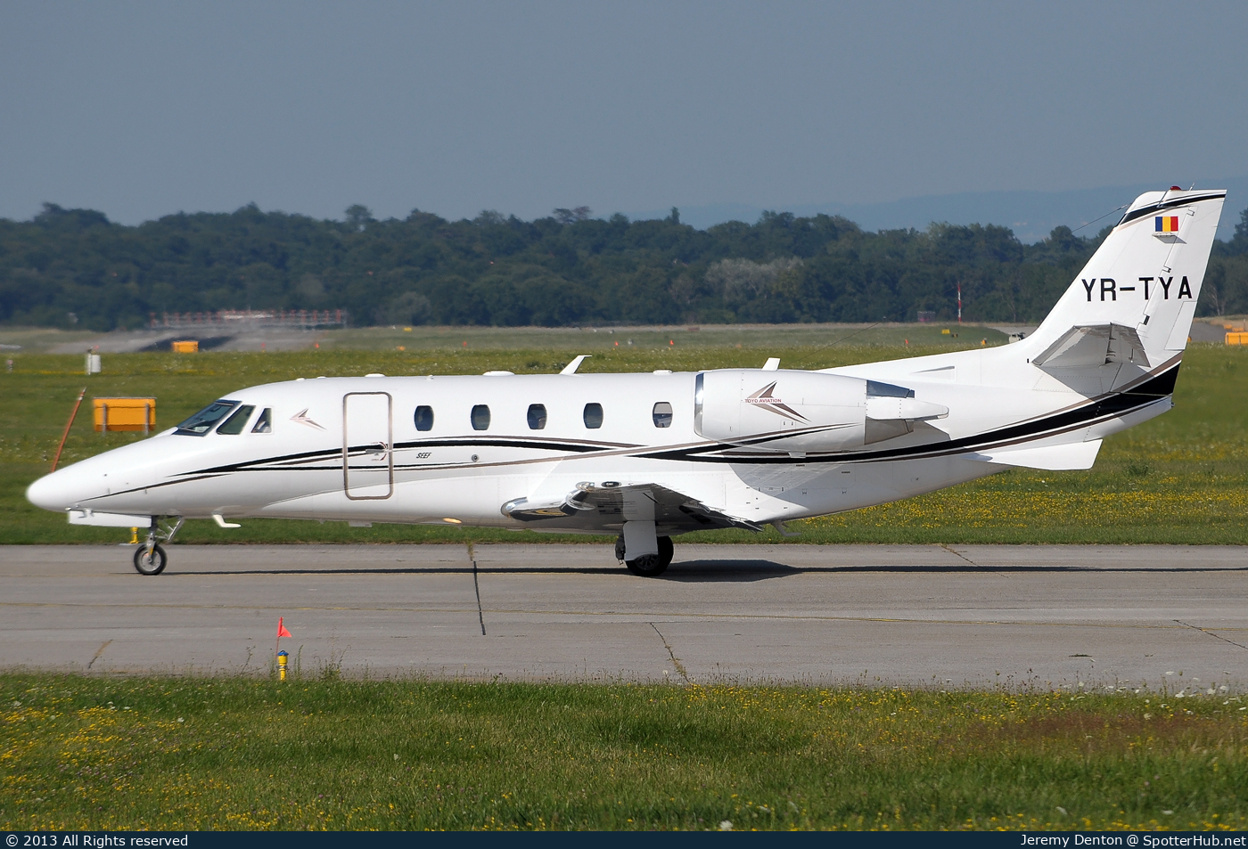 Photo of YR-TYA - Cessna 560XL Citation XLS+ operated by Toyo Aviation