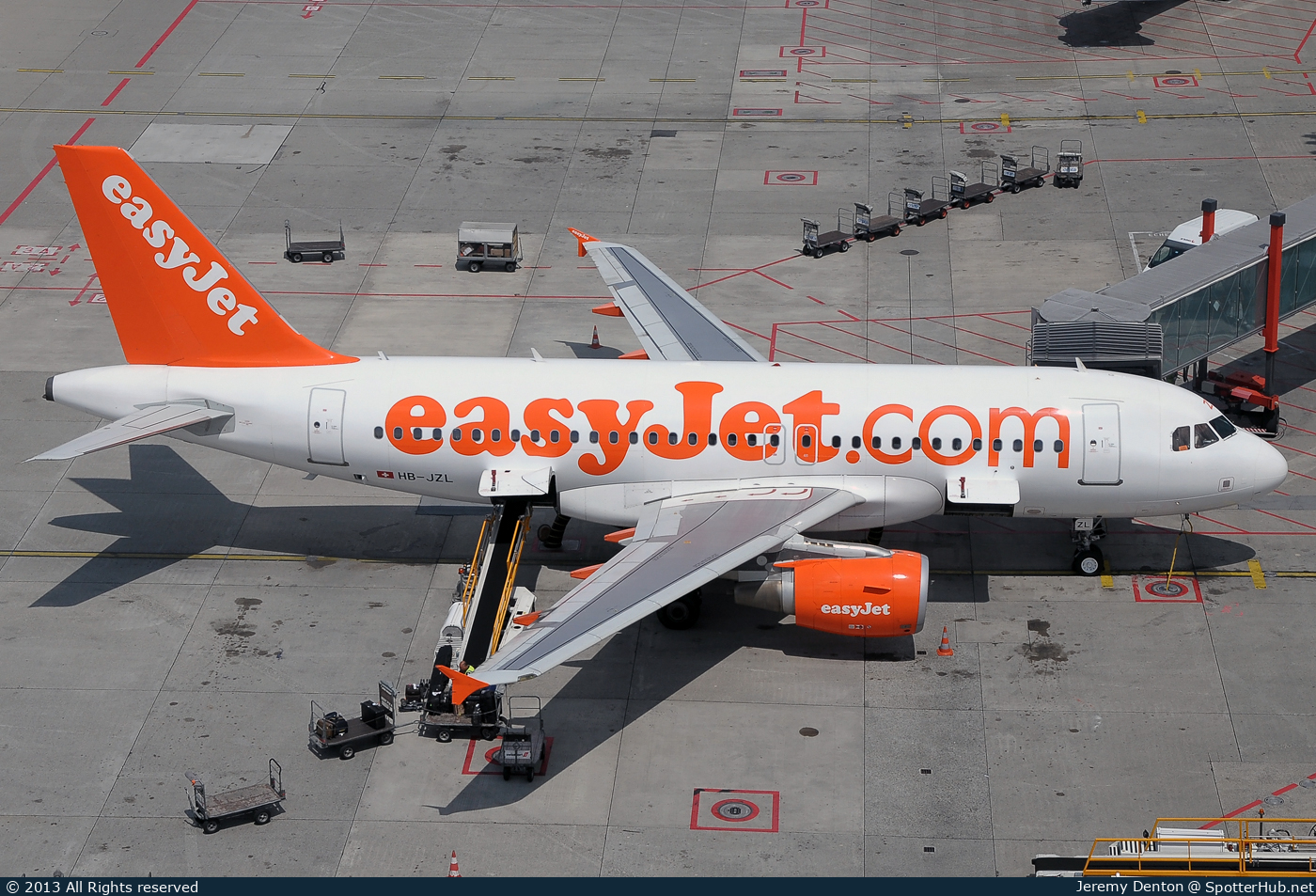 Photo of HB-JZL - Airbus A319-111 operated by easyJet Switzerland