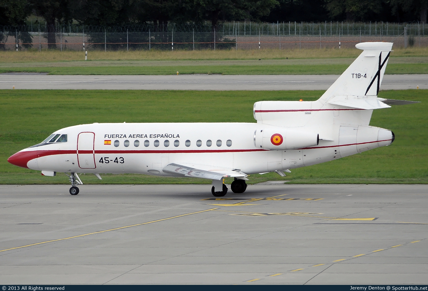 Photo of T.18-4 - Dassault Falcon 900B operated by Spanish Air Force