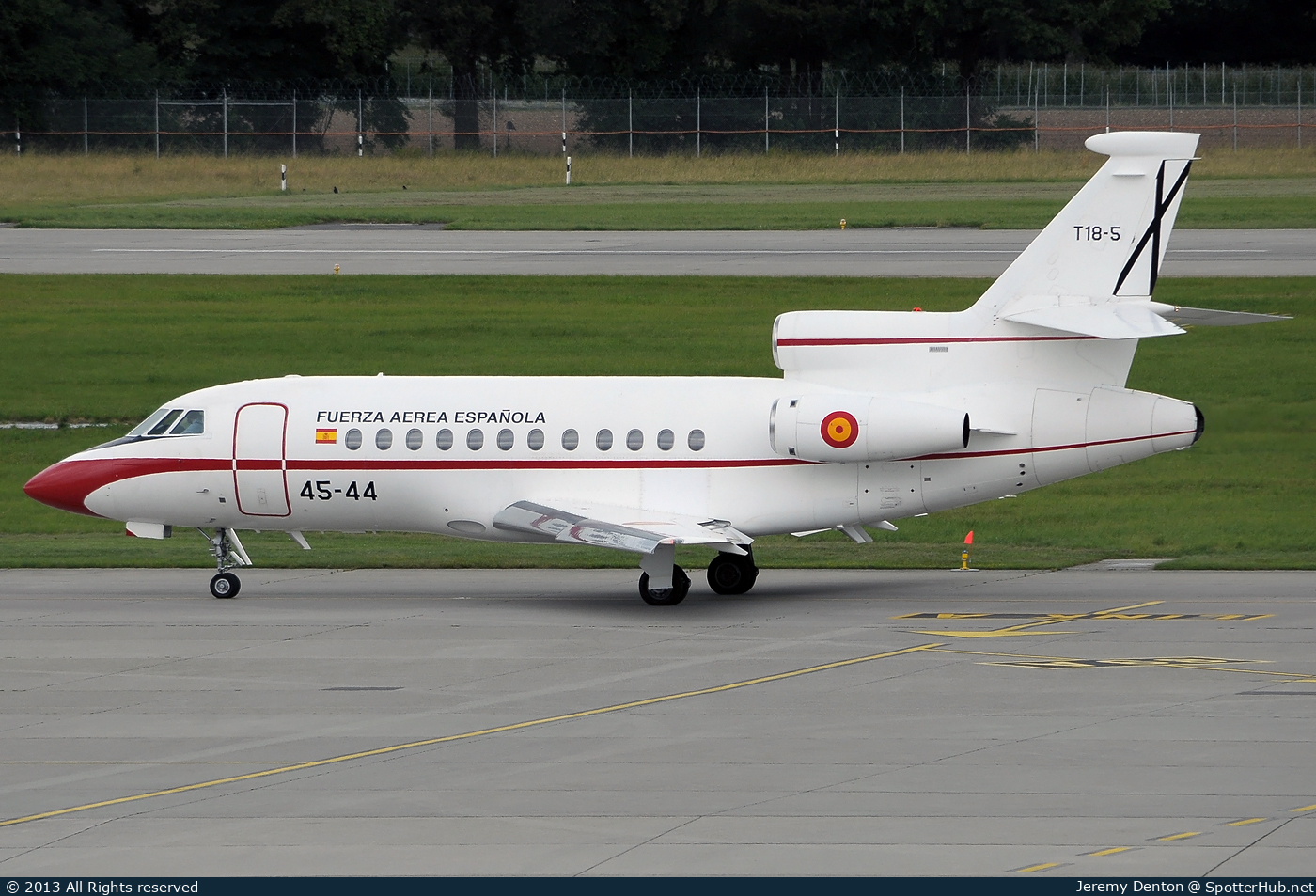 Photo of T.18-5 - Dassault Falcon 900B operated by Spanish Air Force