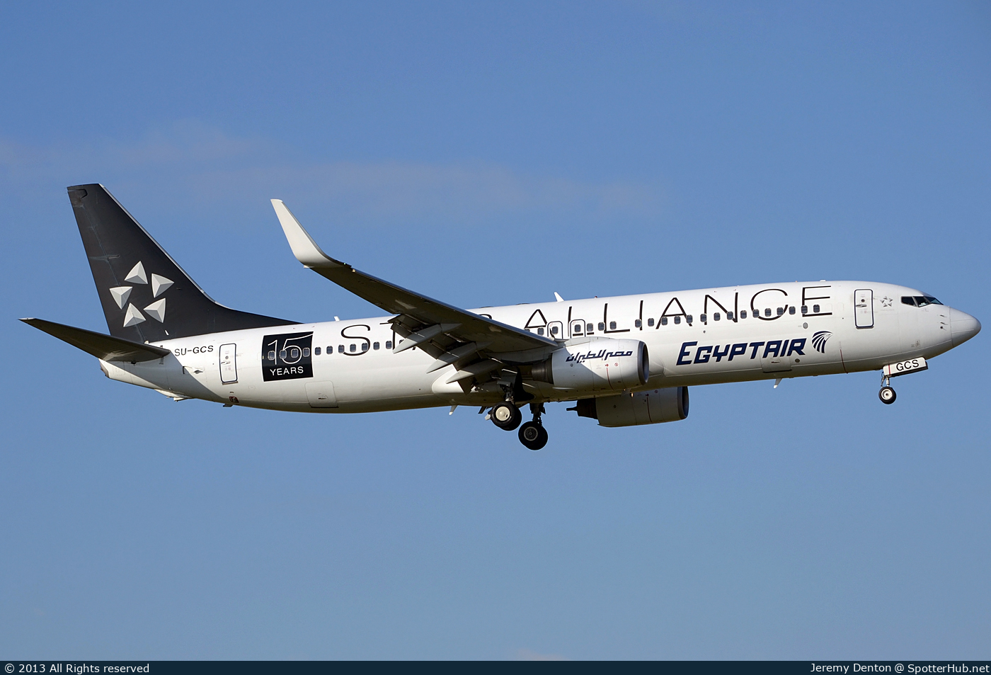 Photo of SU-GCS - Boeing 737-866 operated by Egyptair