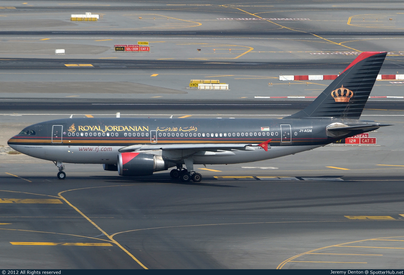 Photo of JY-AGM - Airbus A310-304 operated by Royal Jordanian Airlines