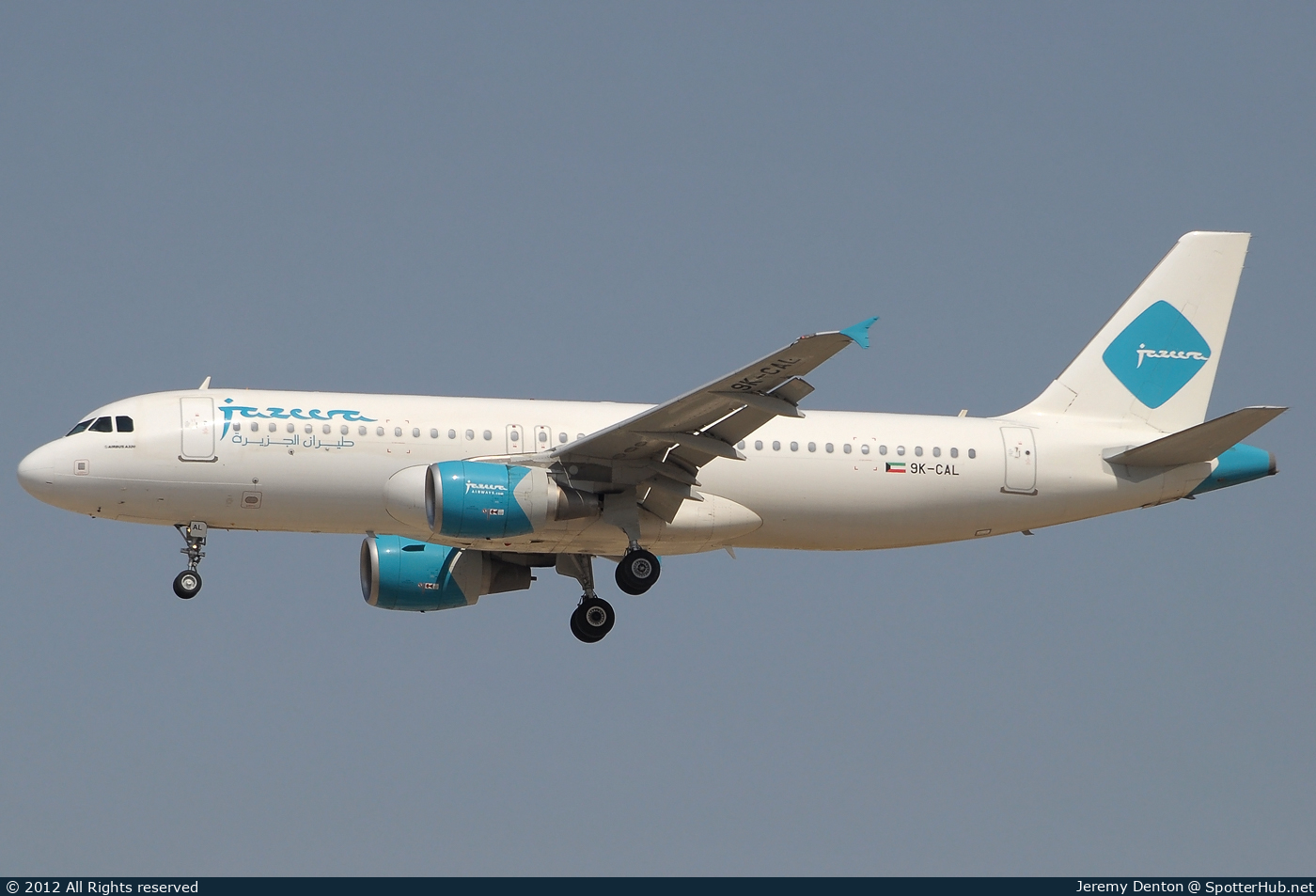 Photo of 9K-CAL - Airbus A320-214 operated by Jazeera Airways