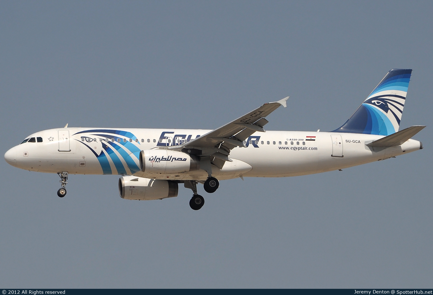 Photo of SU-GCA - Airbus A320-232 operated by Egyptair