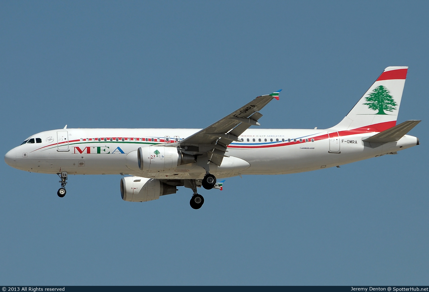 Photo of F-OMRA - Airbus A320-214 operated by MEA Middle East Airlines
