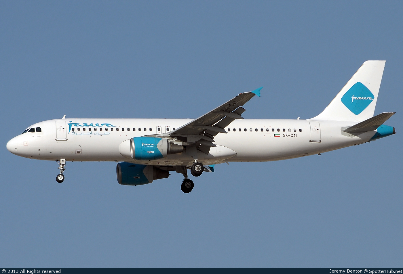 Photo of 9K-CAI - Airbus A320-214 operated by Jazeera Airways