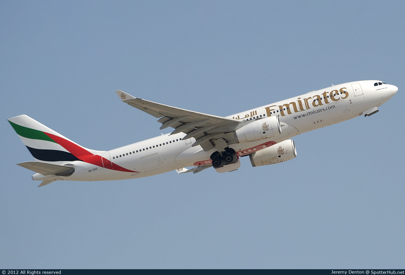 Photo of A6-EAD - Airbus A330-243 operated by Emirates