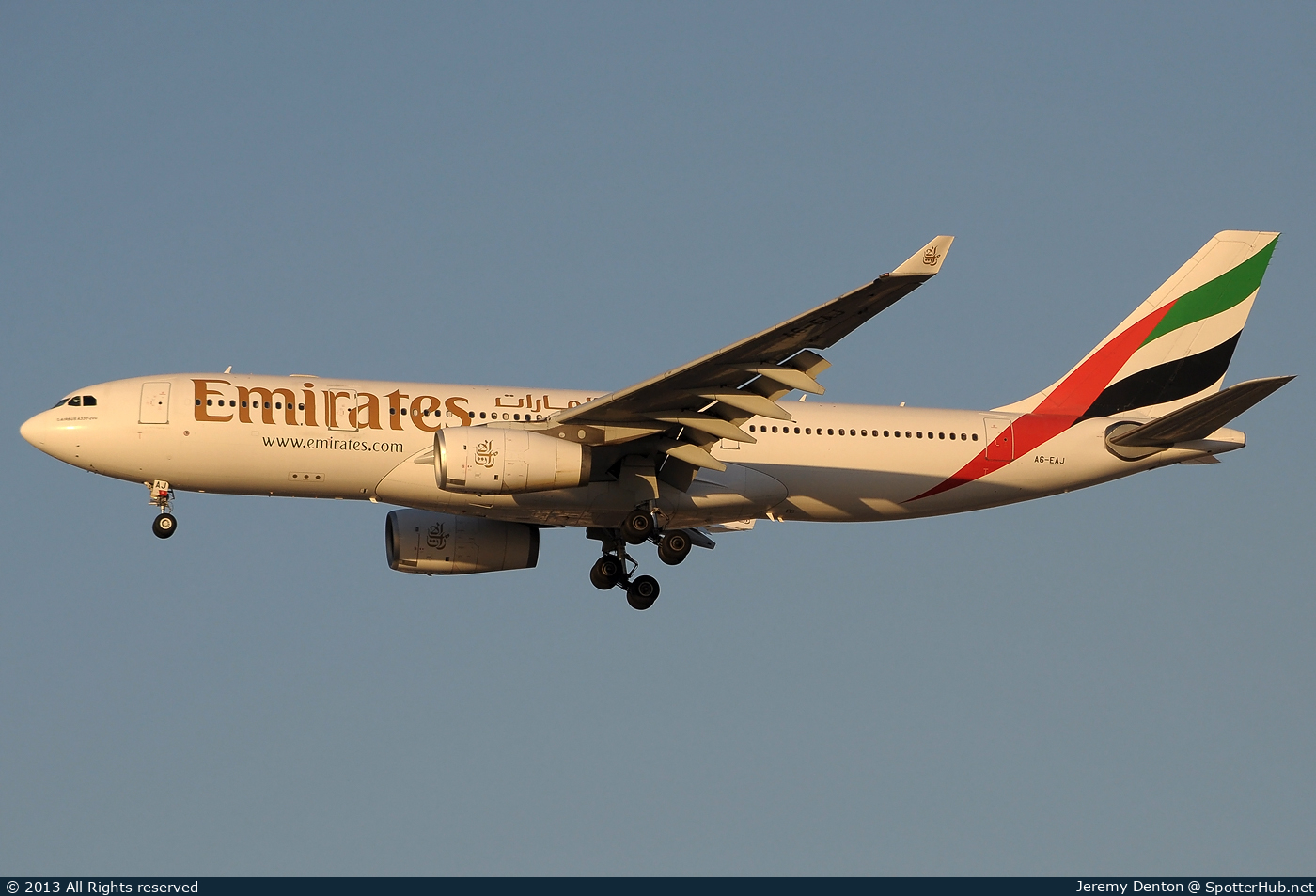 Photo of A6-EAJ - Airbus A330-243 operated by Emirates