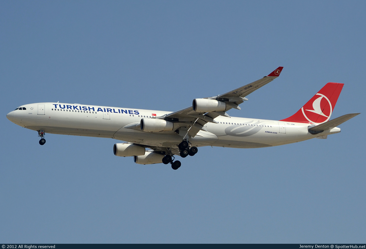 Photo of TC-JDM - Airbus A340-311 operated by Turkish Airlines