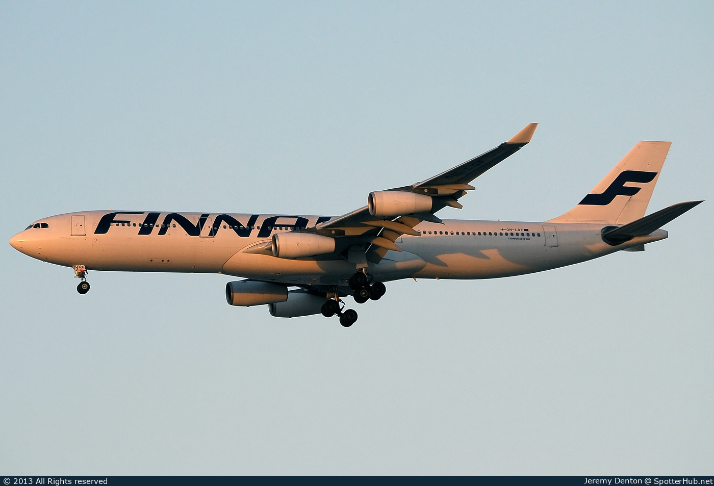Photo of OH-LQF - Airbus A340-313 operated by Finnair