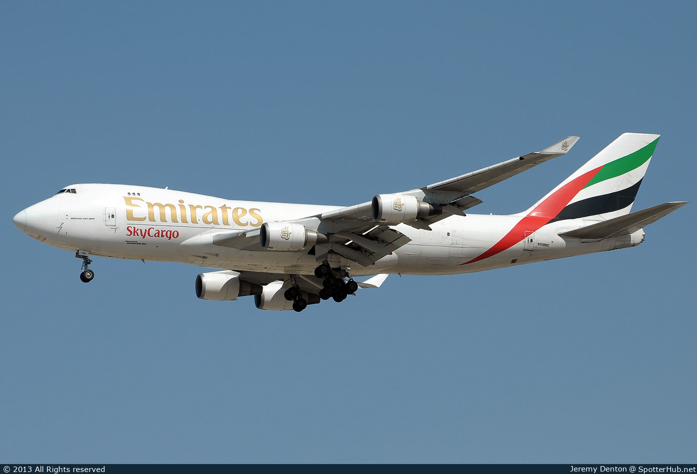 Photo of N408MC - Boeing 747-47UF operated by Emirates SkyCargo (opb Atlas Air)