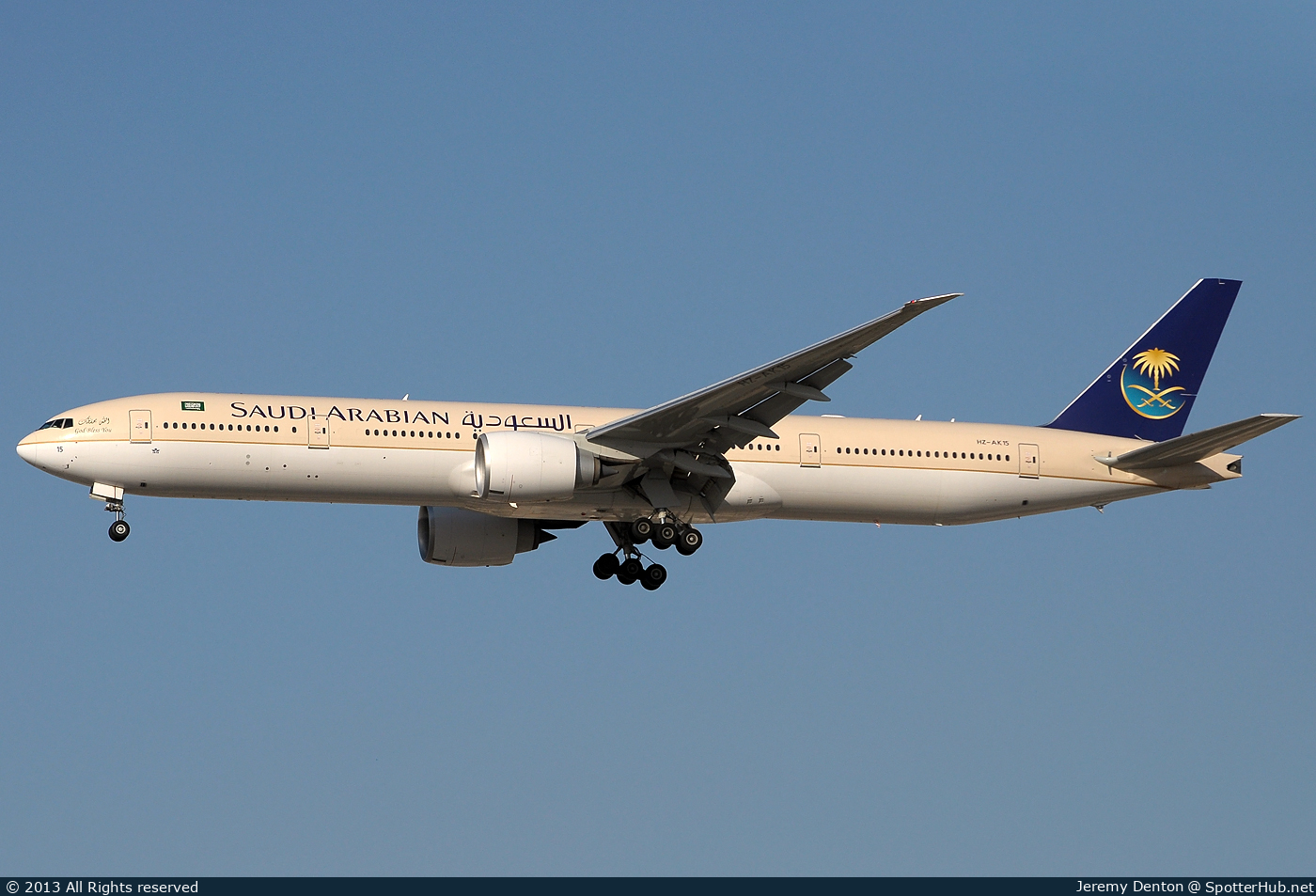 Photo of HZ-AK15 - Boeing 777-368(ER) operated by Saudi Arabian Airlines