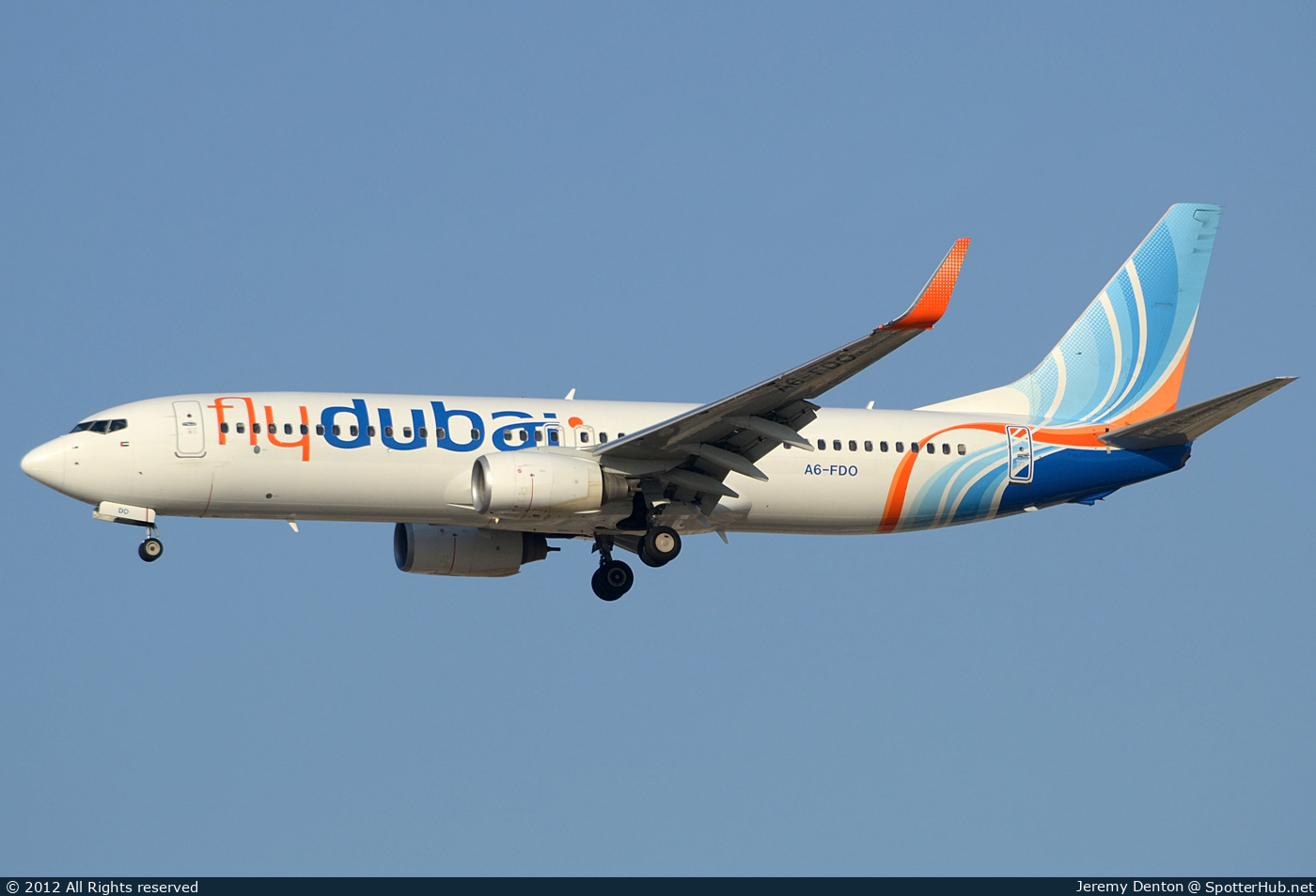 Photo of A6-FDO - Boeing 737-8KN operated by flydubai