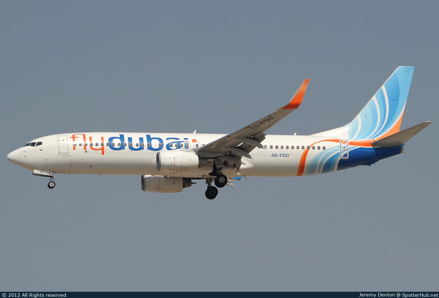 Photo of A6-FDD - Boeing 737-8KN operated by flydubai