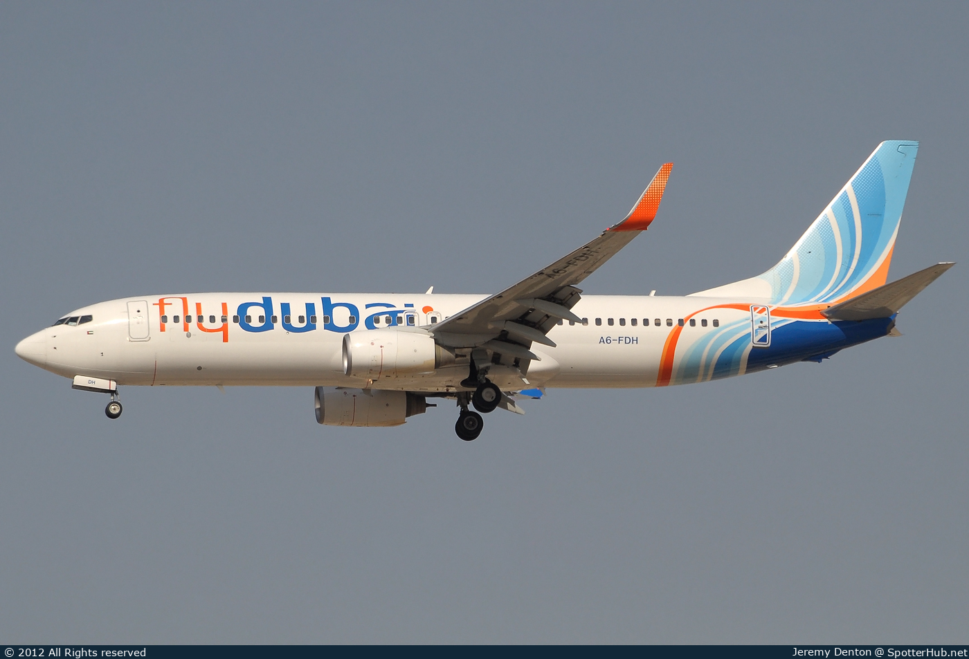 Photo of A6-FDH - Boeing 737-8KN operated by flydubai