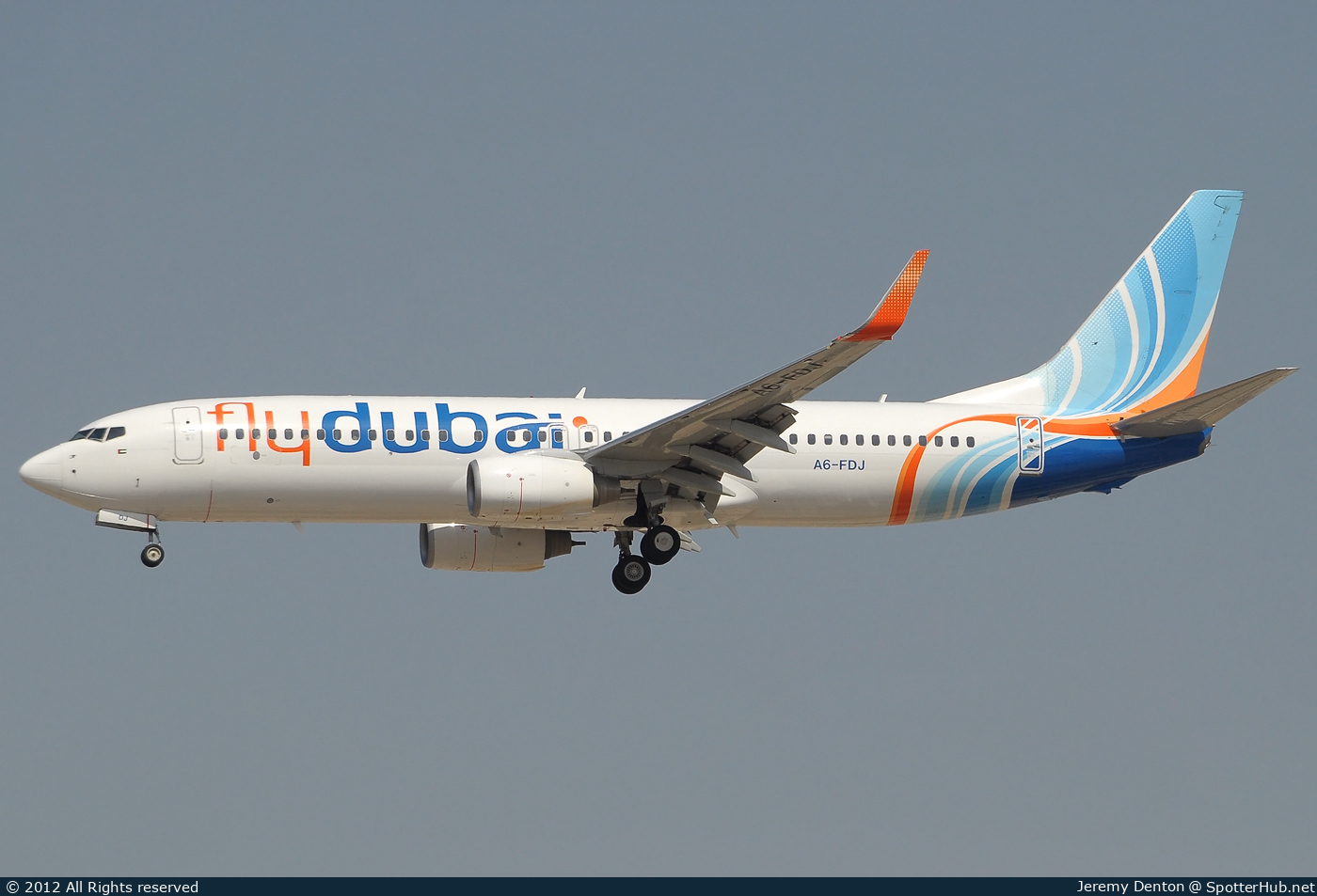 Photo of A6-FDJ - Boeing 737-8KN operated by flydubai