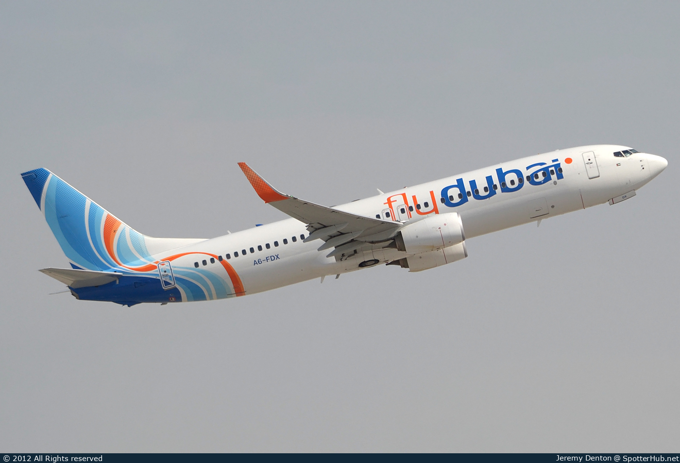 Photo of A6-FDX - Boeing 737-8KN operated by flydubai