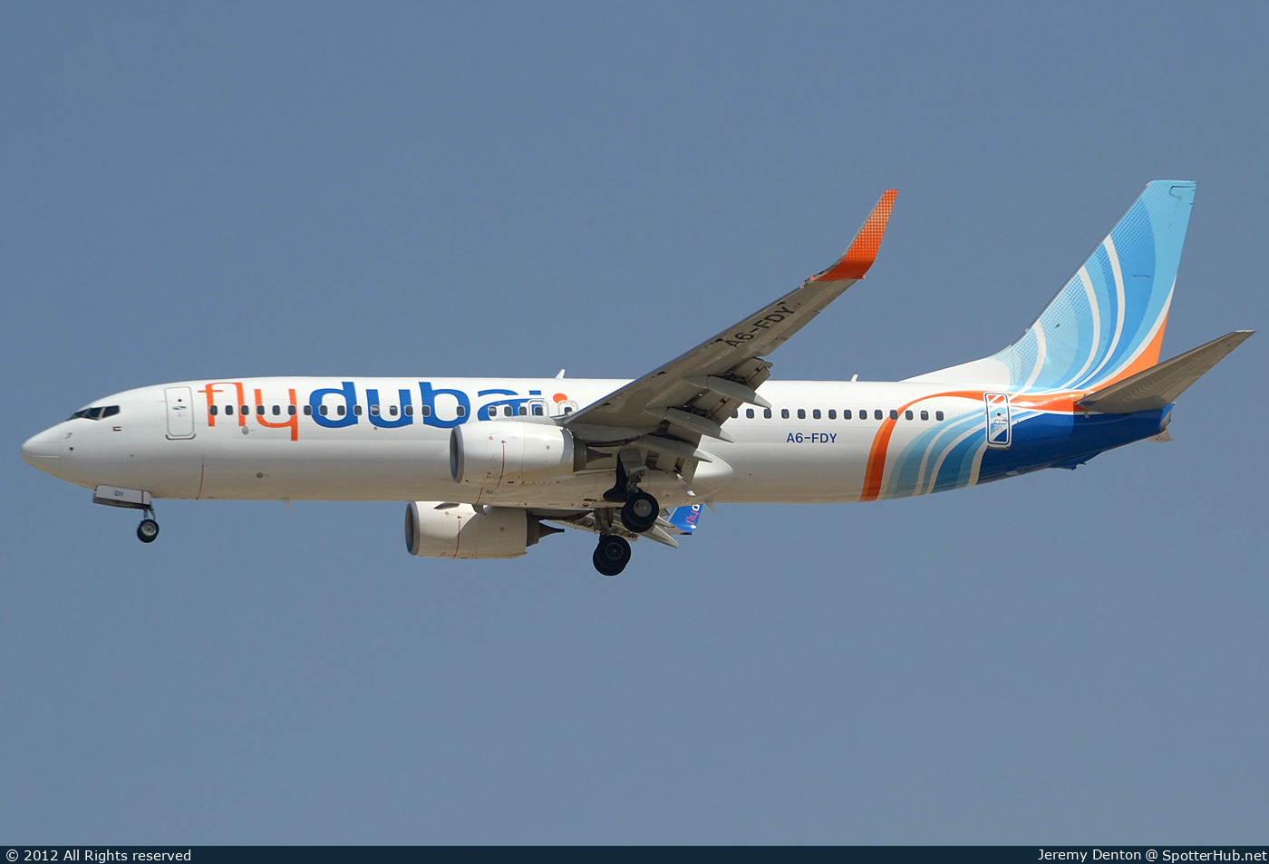 Photo of A6-FDY - Boeing 737-8KN operated by flydubai