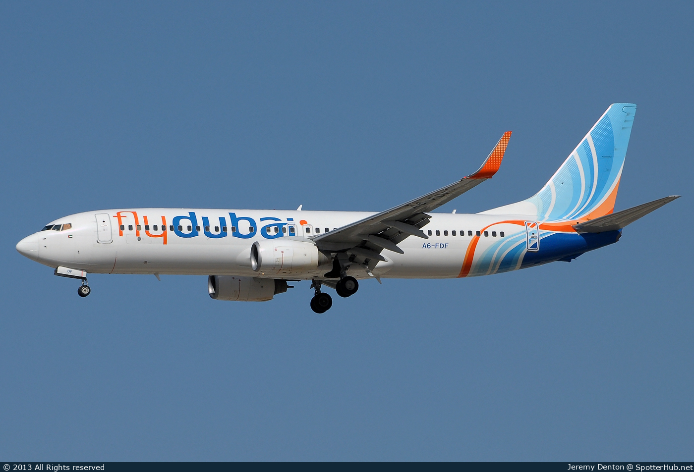 Photo of A6-FDF - Boeing 737-8KN operated by flydubai