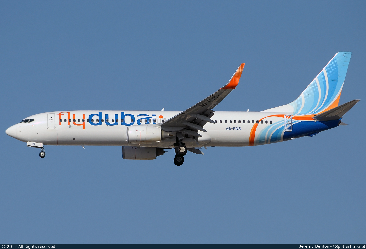 Photo of A6-FDS - Boeing 737-8KN operated by flydubai
