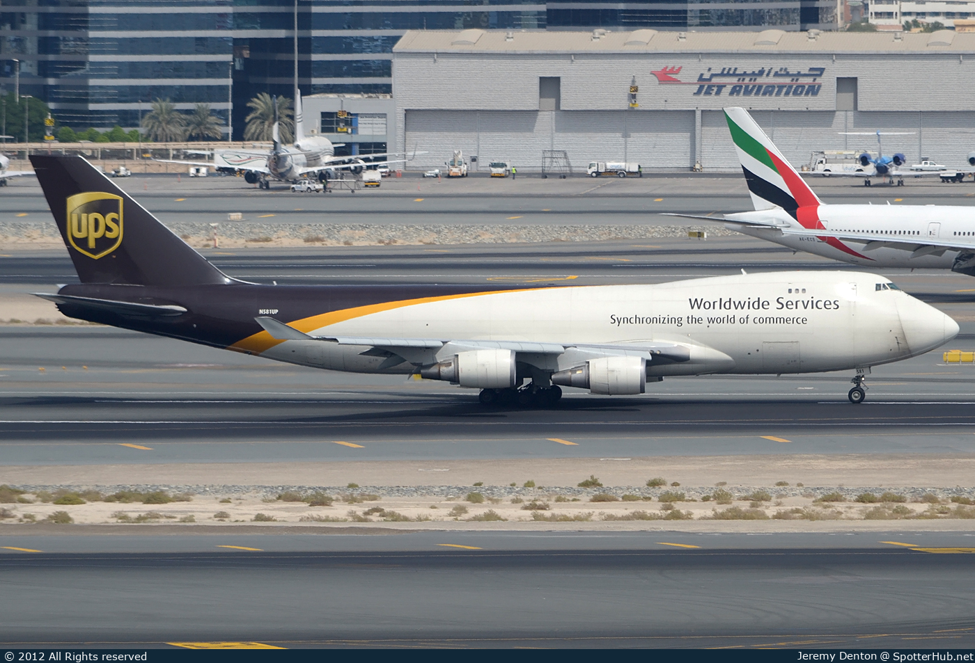 Photo of N581UP - Boeing 747-4R7F operated by UPS United Parcel Service
