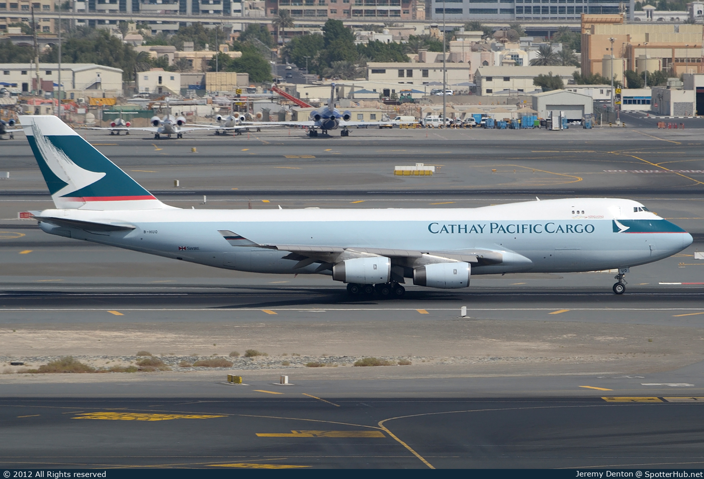 Photo of B-HUO - Boeing 747-467F operated by Cathay Pacific Cargo