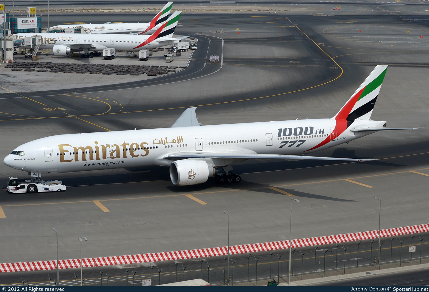 Photo of A6-EGO - Boeing 777-31H(ER) operated by Emirates