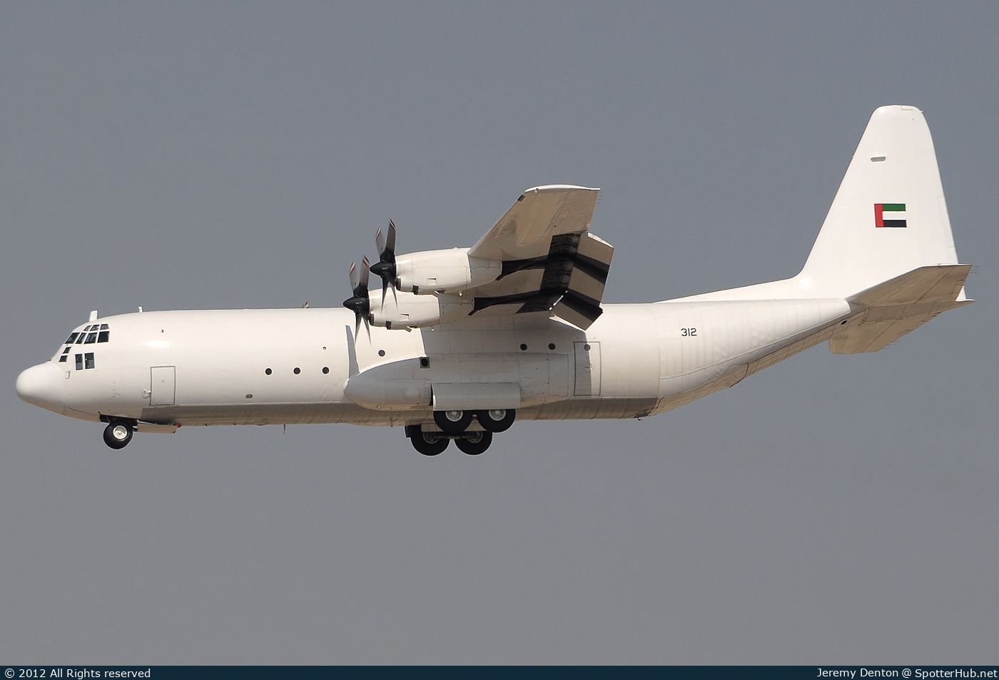 Photo of 312 - Lockheed C-130H-30 Hercules operated by United Arab Emirates Air Force