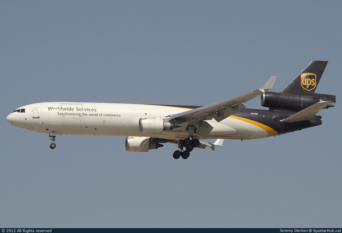 Photo of N258UP - McDonnell Douglas MD-11(F) operated by UPS United Parcel Service