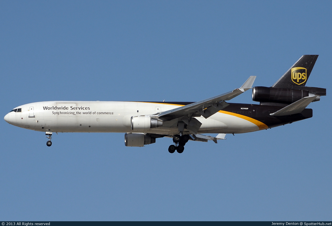Photo of N290UP - McDonnell Douglas MD-11(F) operated by UPS United Parcel Service
