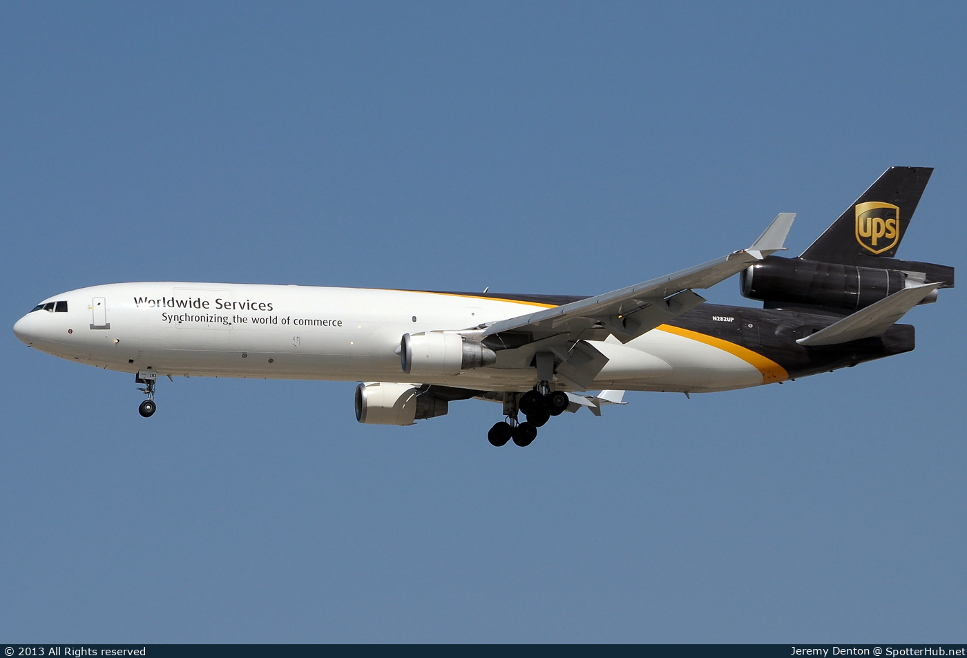 Photo of N282UP - McDonnell Douglas MD-11(F) operated by UPS United Parcel Service