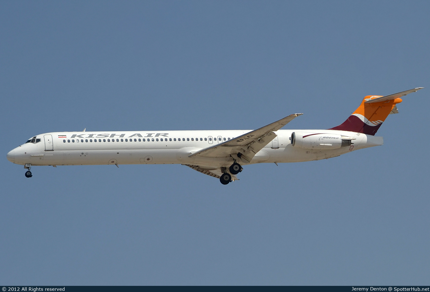 Photo of EP-LCI - McDonnell Douglas MD-83 operated by Kish Air