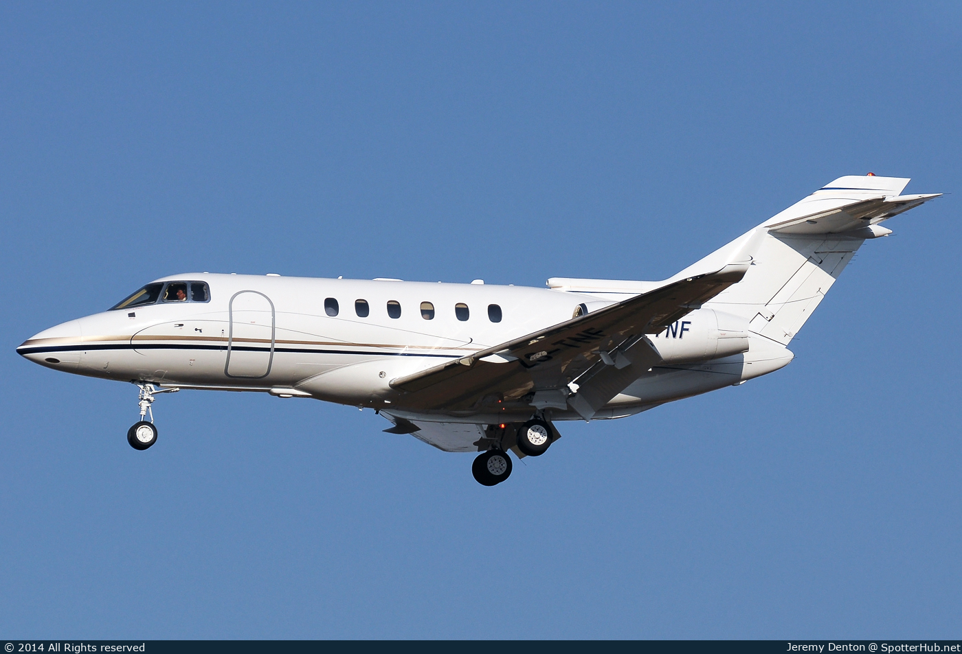 Photo of ZS-TNF - Hawker Beechcraft 850XP operated by Private