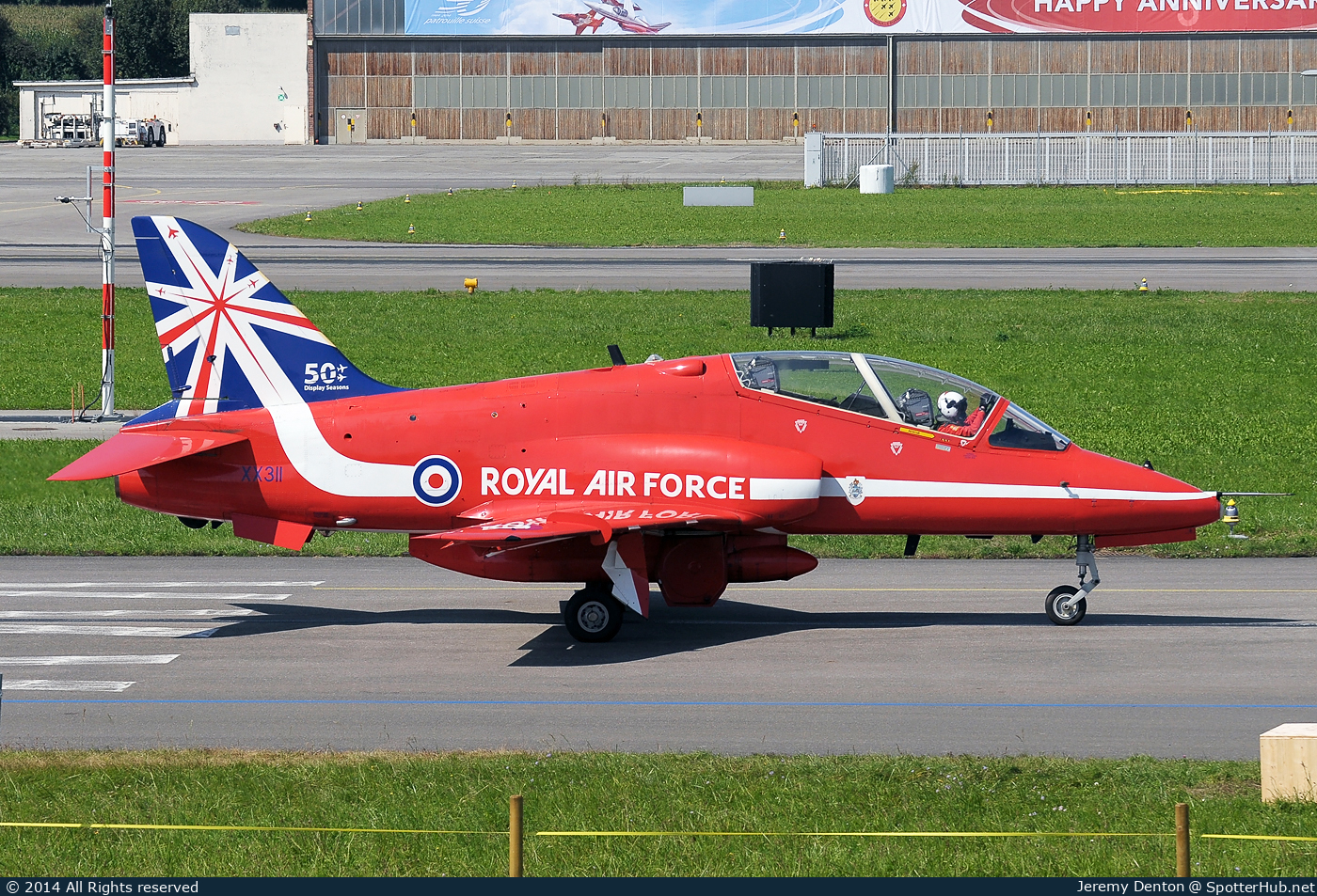 Photo of XX311 - British Aerospace Hawk T1 operated by Royal Air Force