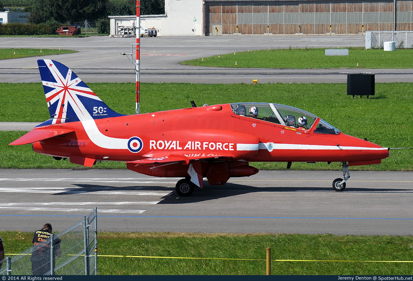 Photo of XX323 - British Aerospace Hawk T1A operated by Royal Air Force