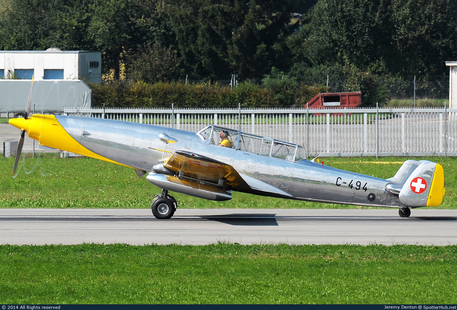 Photo of HB-RDB - EKW C-3605 Schlepp operated by Fliegermuseum Altenrhein