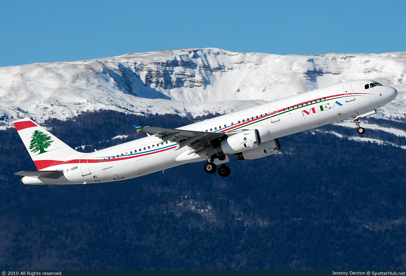 Photo of F-ORMF - Airbus A321-231 operated by MEA Middle East Airlines